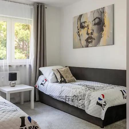 아파트 Paryski 4 90m2 2 Poziomy Ogrod Oranzeria 크라쿠프