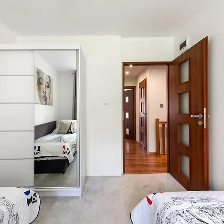 Apartmán Paryski 4 90m2 2 Poziomy Ogrod Oranzeria *