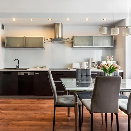 Paryski 4 90m2 2 Poziomy Ogrod Oranzeria 아파트 *