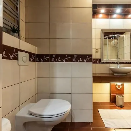 Paryski 4 90m2 2 Poziomy Ogrod Oranzeria アパート クラクフ
