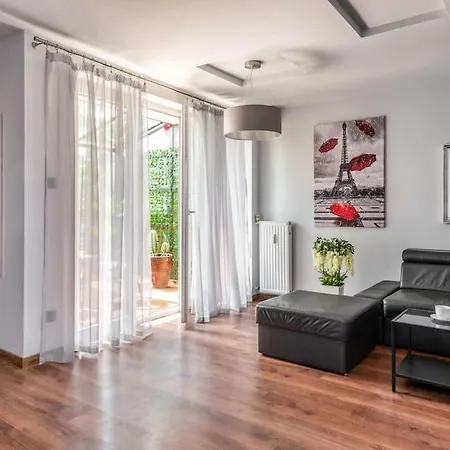 Paryski 4 90m2 2 Poziomy Ogrod Oranzeria 아파트