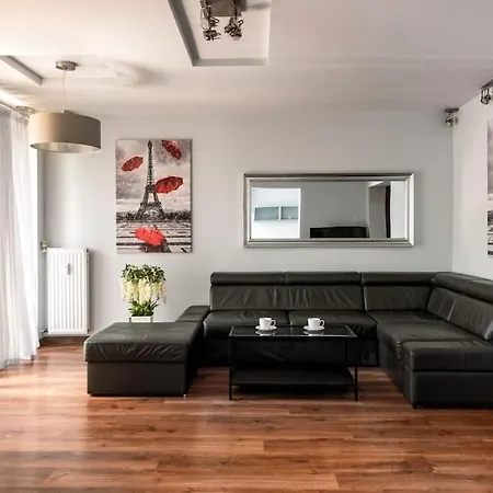 아파트 Paryski 4 90m2 2 Poziomy Ogrod Oranzeria 크라쿠프